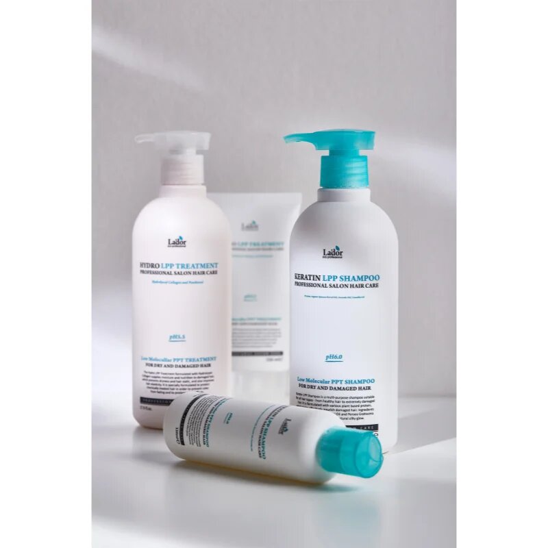 La'dor Keratin LPP keratinos regeneráló sampon táplált és fényes hatásért 150 ml