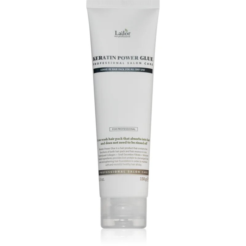 La'dor Keratin Power Glue öblítést nem igénylő hajkúra keratinnal 150 g