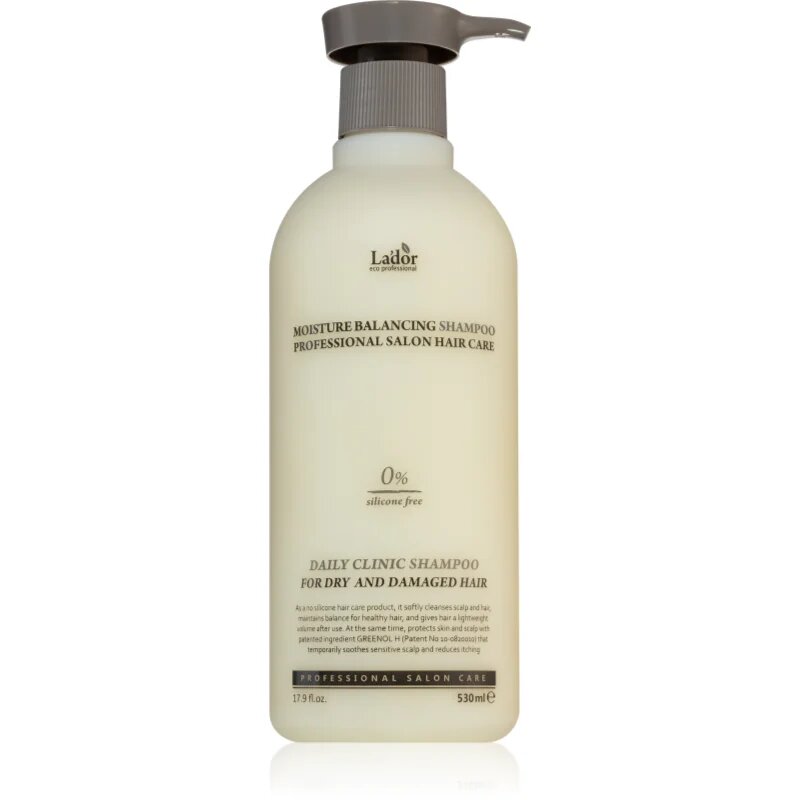 La'dor Moisture Balancing hidratáló sampon száraz és sérült hajra 530 ml