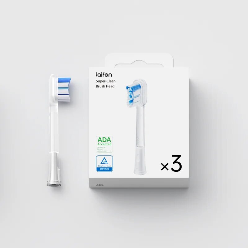 Laifen Super-Clean Transparent 2.0 tartalék kefék 3 db