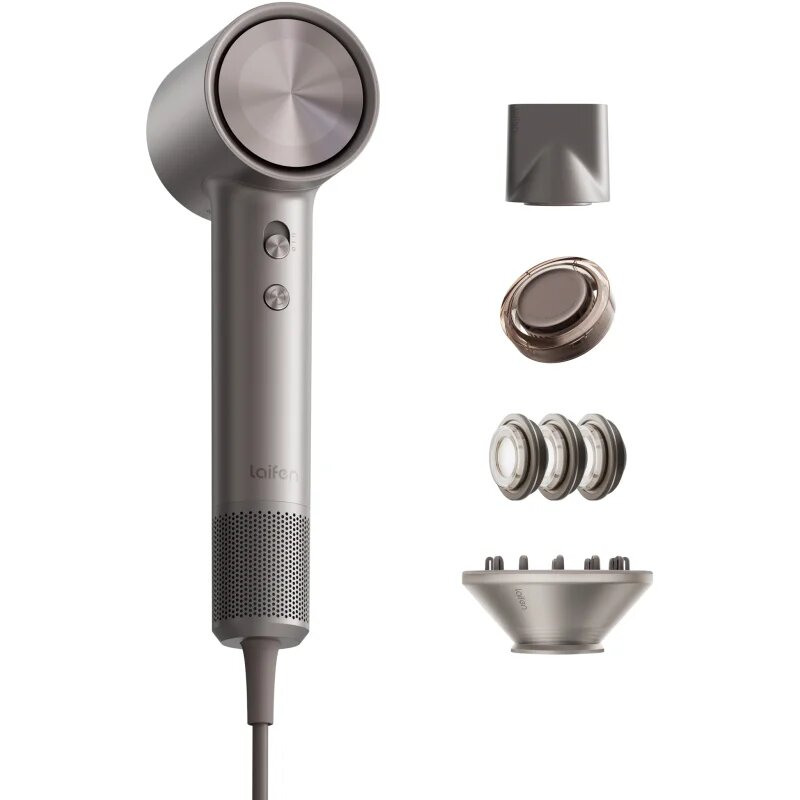 Laifen Swift 4 nagy teljesítményű ionos hajszárító Polished Titanium 1 db
