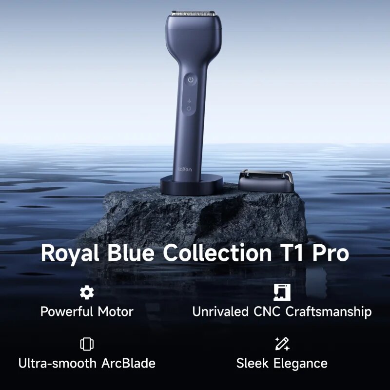 Laifen T1 Pro Giftbox elektromos borotválkozó készülék ajándékszett Dark Blue 1 db