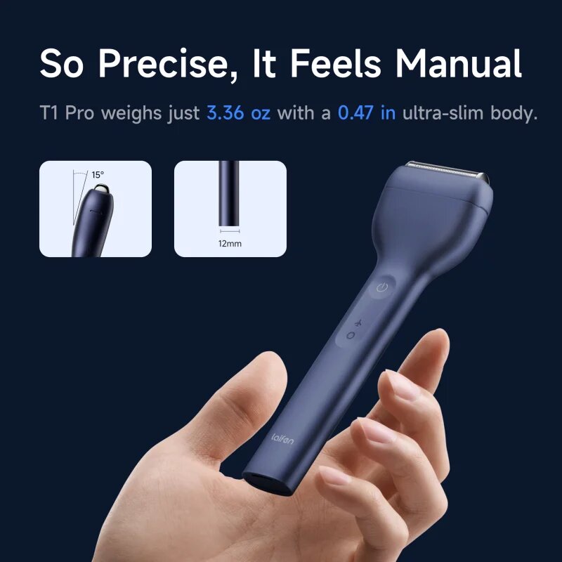 Laifen T1 Pro Giftbox elektromos borotválkozó készülék ajándékszett Dark Blue 1 db