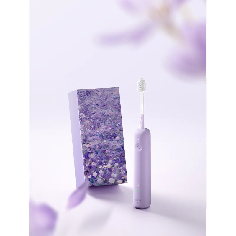 Laifen Wave Special elektromos fogkefe + 2 tartalékfej Purple 1 db