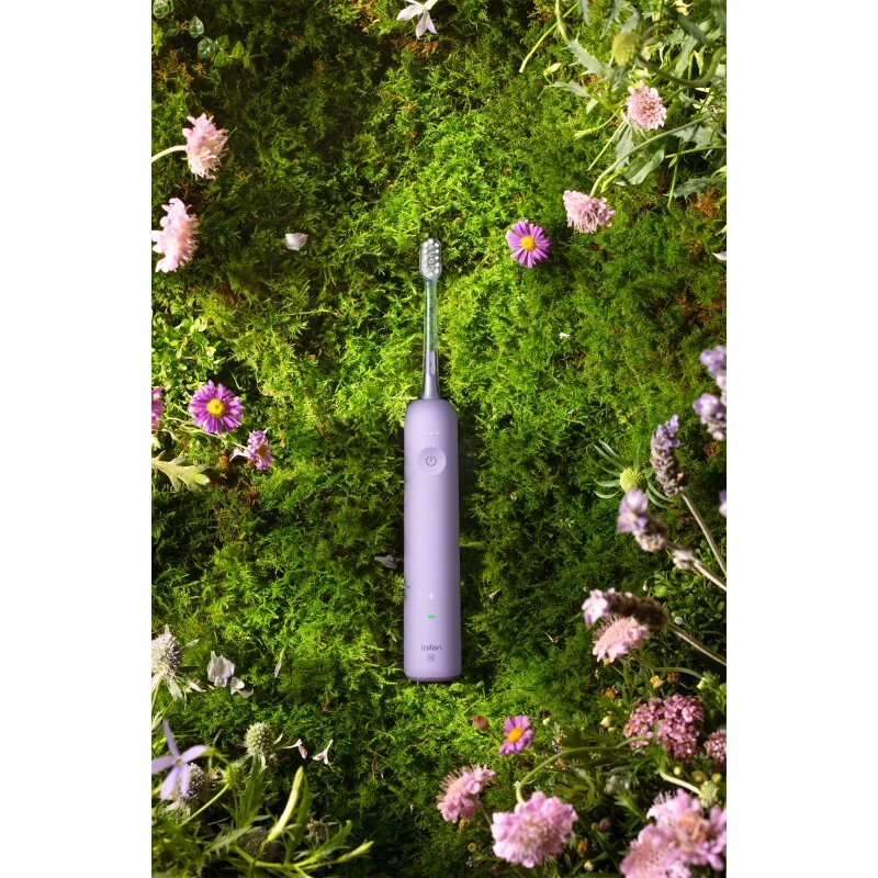 Laifen Wave Special elektromos fogkefe + 2 tartalékfej Purple 1 db