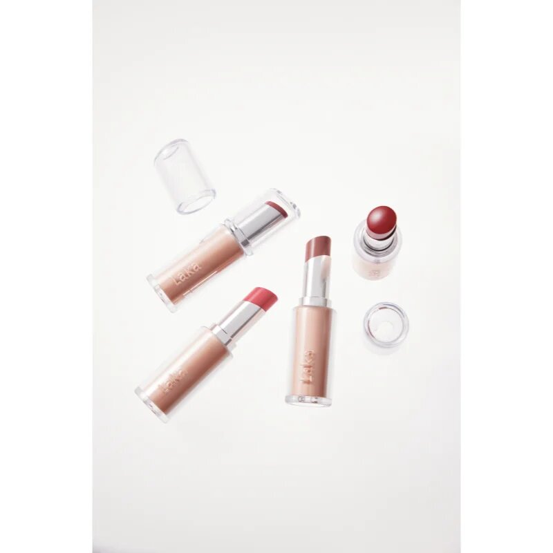 Laka Bonding Glow Lipstick hosszan tartó rúzs a hidratálásért és a fényért árnyalat 208 Posh 3.7 g
