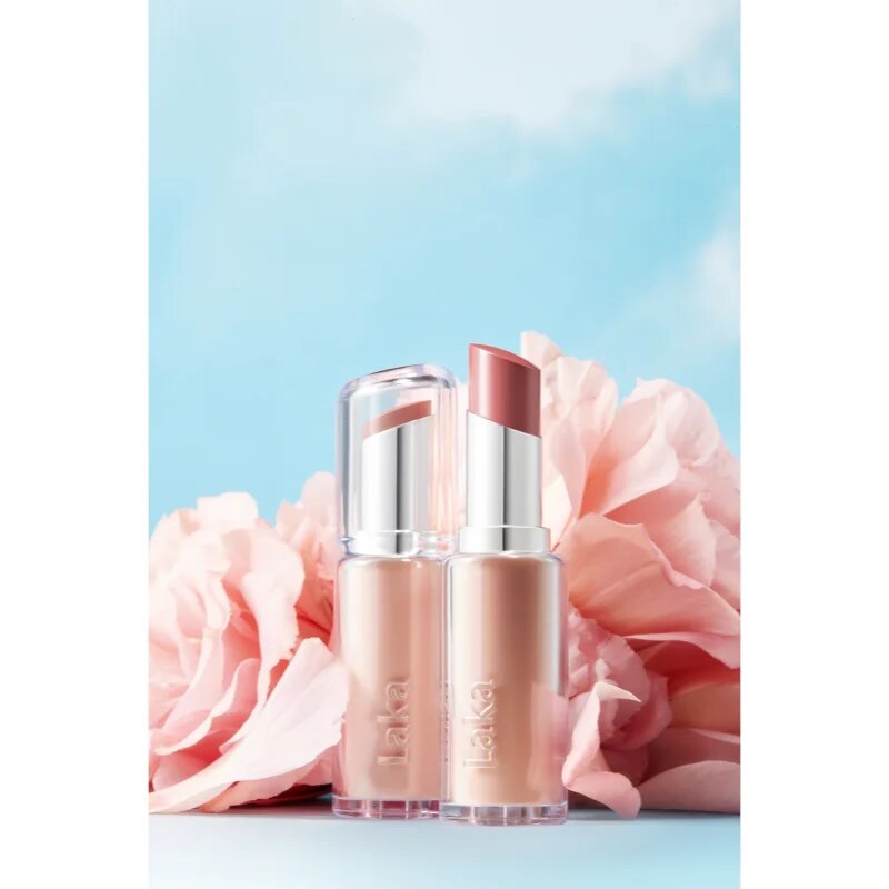 Laka Bonding Glow Lipstick hosszan tartó rúzs a hidratálásért és a fényért árnyalat 208 Posh 3.7 g