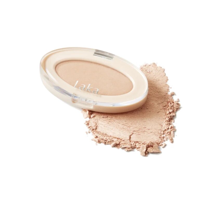 Laka Dreambeam Highlighter kompakt púderes élénkítő arcra árnyalat 01 Natural Beam 3.7 g
