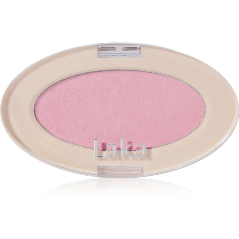 Laka Dreambeam Highlighter kompakt púderes élénkítő arcra árnyalat 02 Pink Beam 3.7 g