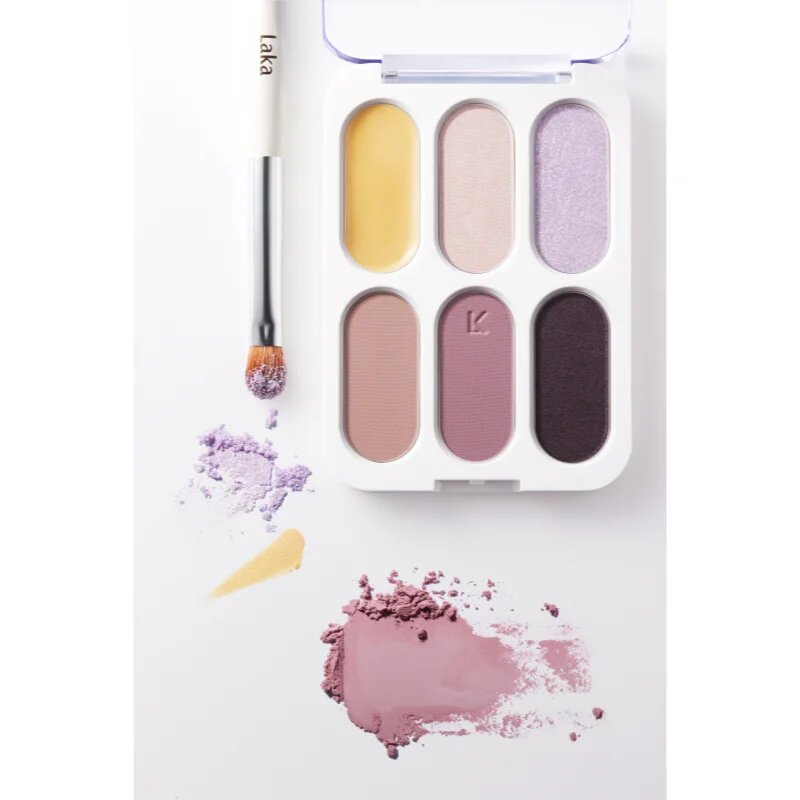 Laka Forever6 Eye Palette szemhéjfesték paletta árnyalat 02 Attention 7 g