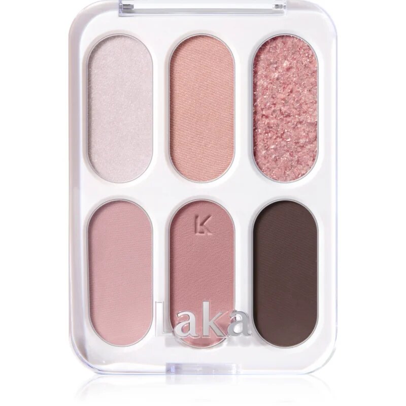Laka Forever6 Eye Palette szemhéjfesték paletta árnyalat 03 Prim Rose 7 g