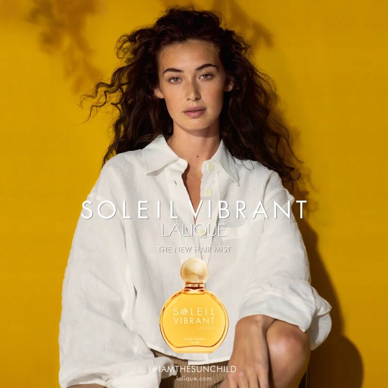 Lalique Soleil Vibrant parfümös hajpermet hölgyeknek 50 ml