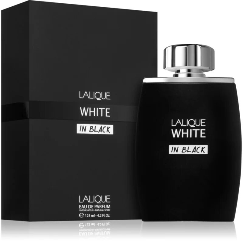 Lalique White in Black Eau de Parfum uraknak 125 ml