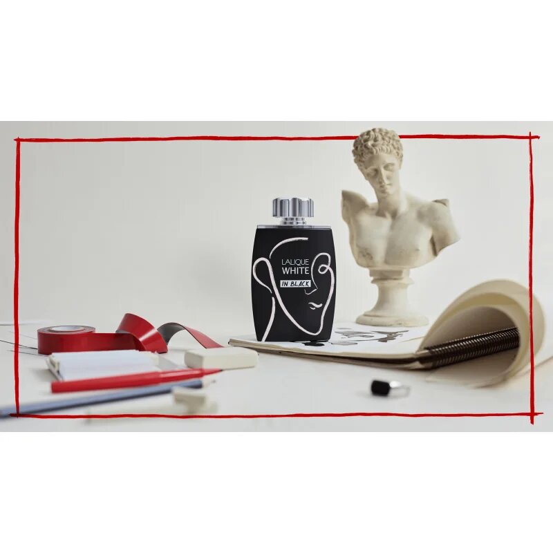 Lalique White in Black Eau de Parfum uraknak 125 ml