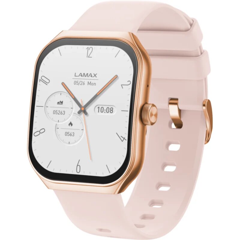 LAMAX Electronics Flow AMOLED Rose Gold okosóra 1 db