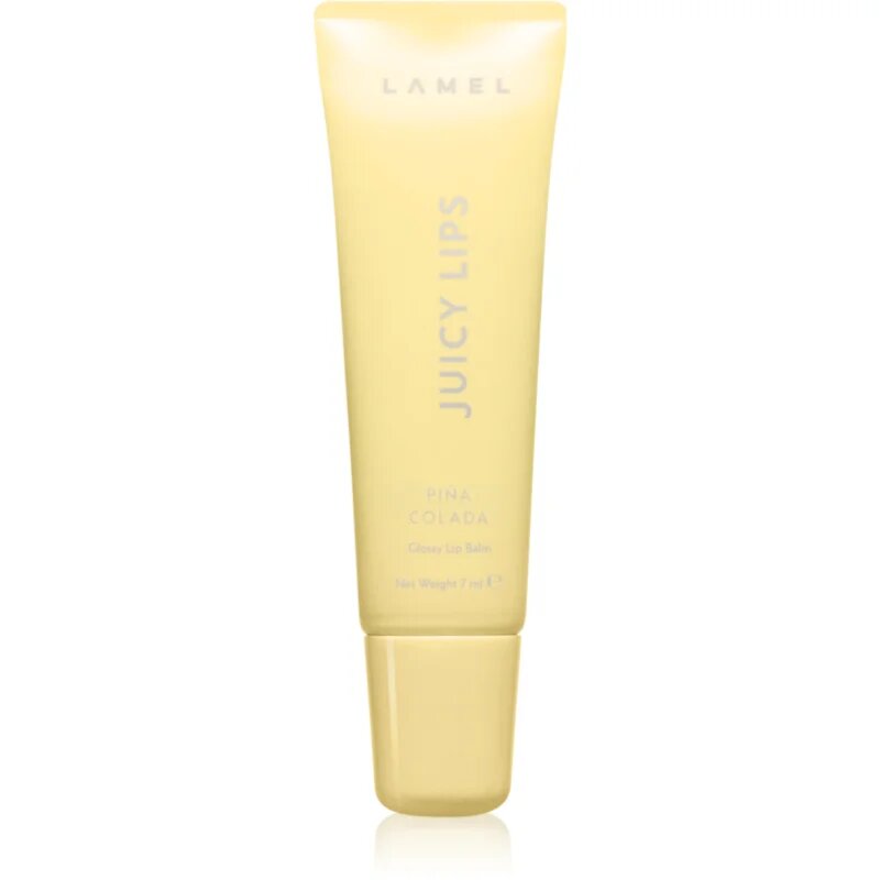 LAMEL Juicy Lips fényesítő ajakbalzsam árnyalat 01 Piña Colada 7 ml
