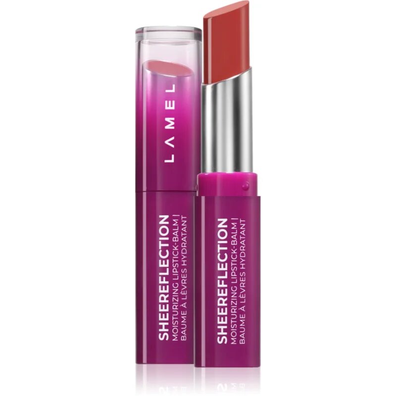 LAMEL SHEEReflection Moisturizing Lipstick-Balm tonizáló ajakbalzsam hidratáló hatással árnyalat 02 Blush Dreams 3.6 g