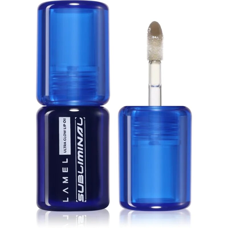 LAMEL Subliminal Cyber Lip Oil ajak olaj a hidratálásért és a fényért árnyalat 02 Neo-Noir 2.7 ml