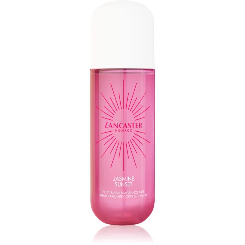 Lancaster Eau de Hair & Body Mist parfümözött spray arcra testre és hajra illatok Jasmine Sunset 236 ml