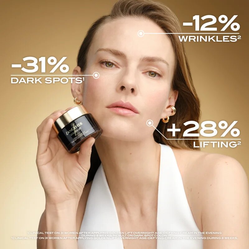 Lancaster Golden Lift Night Cream éjszakai krém a bőröregedés ellen 50 ml