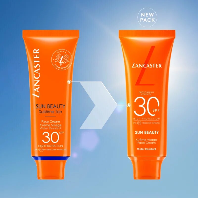 Lancaster Sun Beauty Face Cream napozókrém arcra SPF 30 50 ml