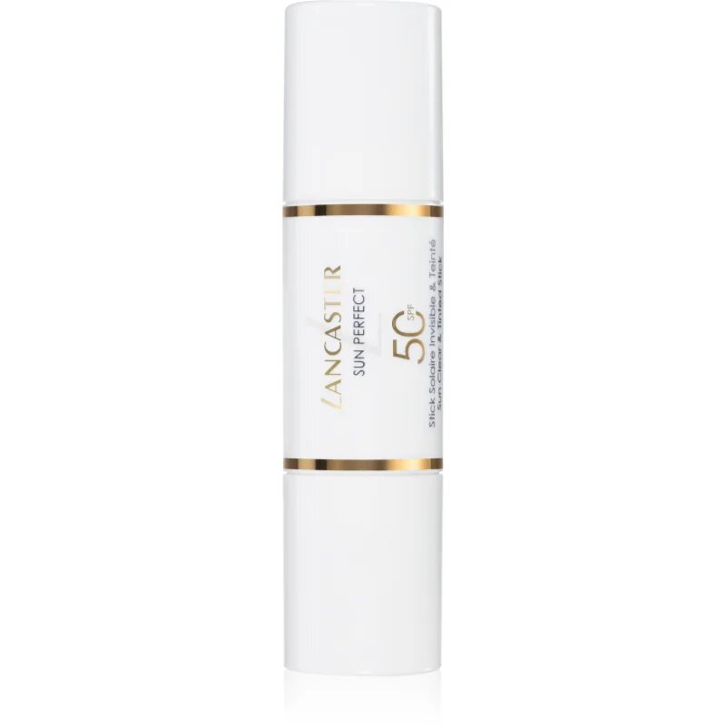 Lancaster Sun Perfect Clear & Tinted Stick SPF50 többfunkciós alapozó stift SPF 50 hölgyeknek 12 g