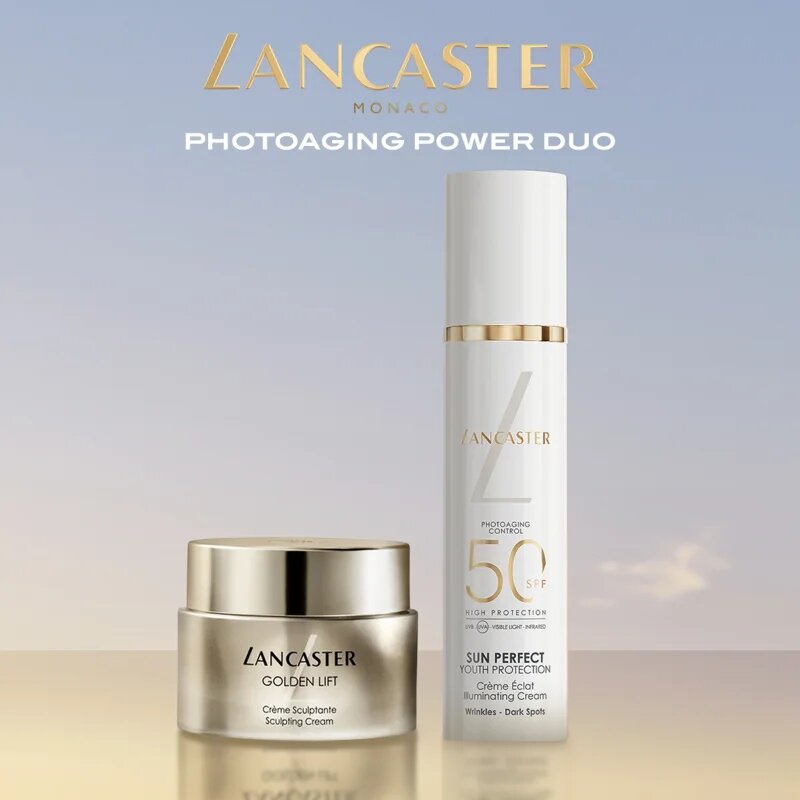 Lancaster Sun Perfect Sun Illuminating Cream SPF 50 élénkítő nappali krém a ráncok és a sötét foltok ellen SPF 50 50 ml