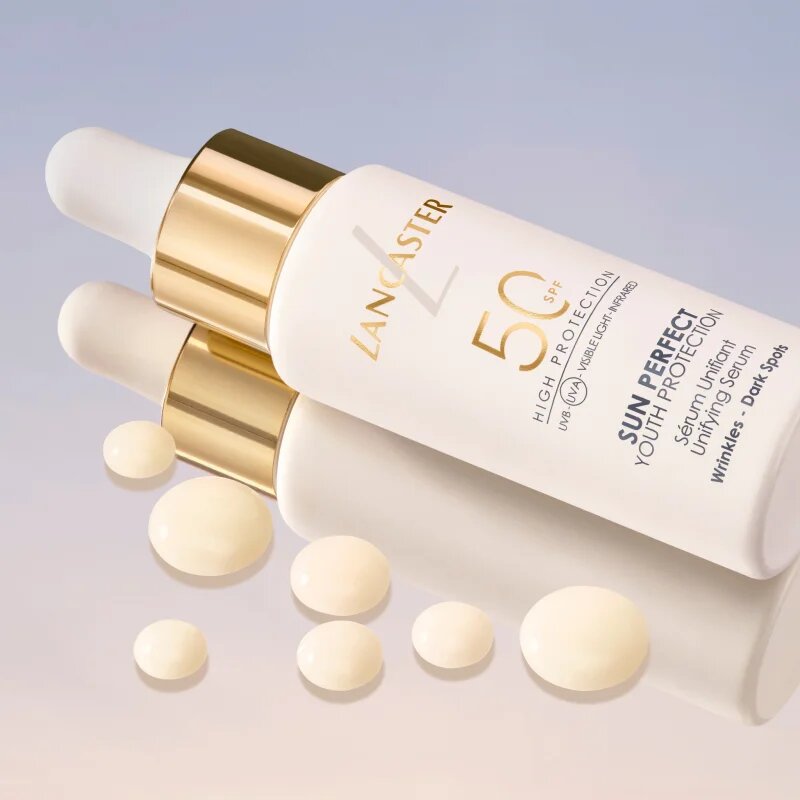 Lancaster Sun Perfect Unifying serum SPF 50 szérum egységesíti a bőrszín tónusait SPF 50 30 ml