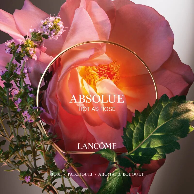 Lancôme Absolue Les Parfums Hot as Rose Eau de Parfum hölgyeknek 50 ml