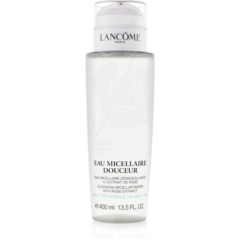Lancôme Eau Micellaire Douceur micellás víz normál és száraz érzékeny bőrre rózsa illattal 400 ml