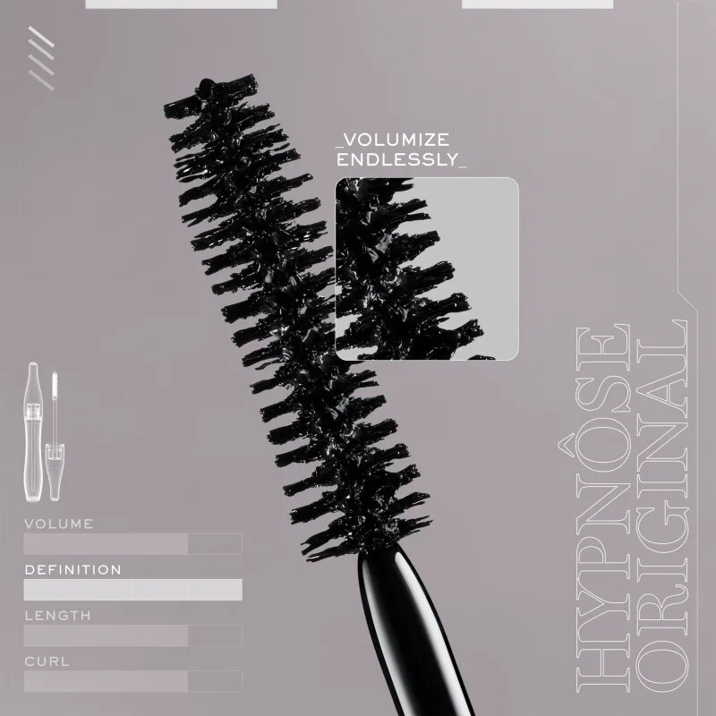 Lancôme Hypnôse extra dúsító szempillaspirál árnyalat 01 Noir Hypnotic 6.2 ml