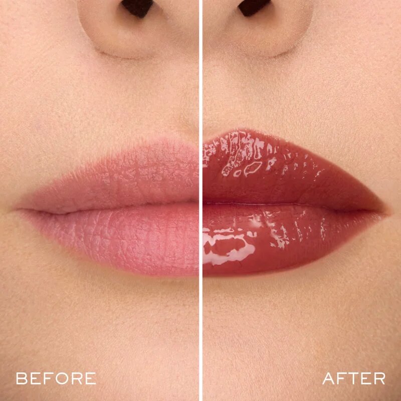 Lancôme L'Absolu Rouge Glaze Tintation fényes hidratáló folyékony rúzs 703 CHOCOLATE FEAST 4.5 ml