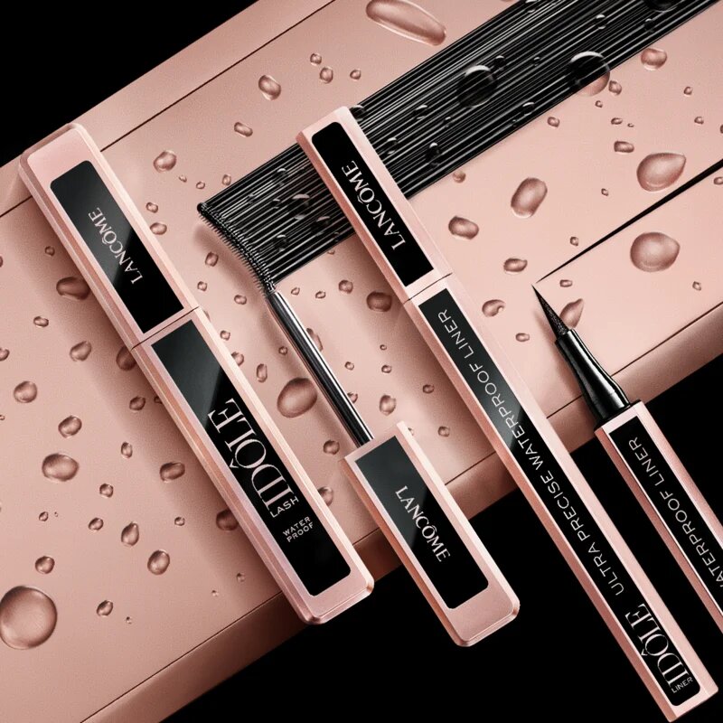 Lancôme Lash Idôle Waterproof vizálló szempillaspirál a pillák elválasztásáért és göndörítéséért árnyalat 01 Black 8 ml