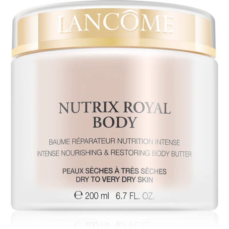 Lancôme Nutrix Royal Body intenzíven tápláló és megújító krém Száraz nagyon száraz bőrre 200 ml