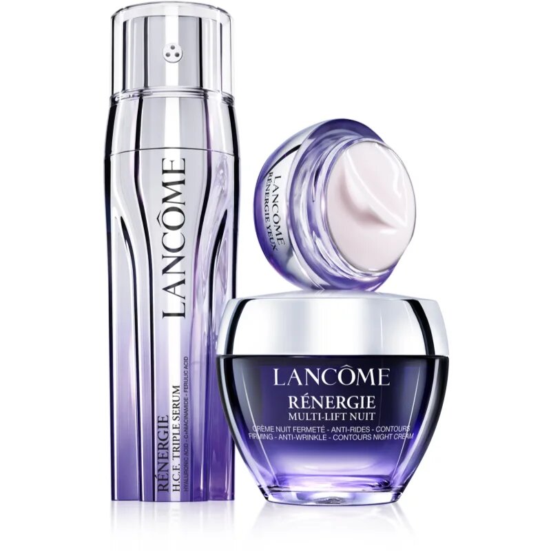 Lancôme Rénergie Nuit Multi-Lift éjszakai feszesítő és ránctalanító krém az arcra és a nyakra 50 ml