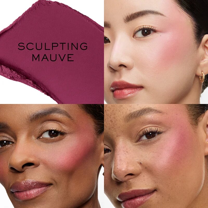 Lancôme Teint Idole Ultra Wear Shape Stick Blush arcpirosító árnyalat 02 Sculpting Mauve 7.5 g