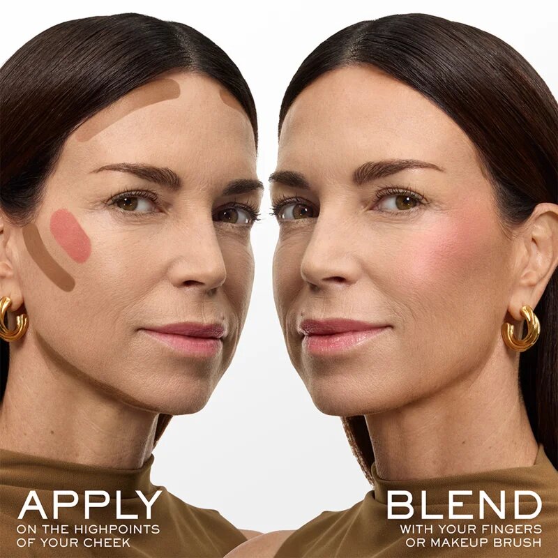 Lancôme Teint Idole Ultra Wear Shape Stick Blush arcpirosító árnyalat 02 Sculpting Mauve 7.5 g
