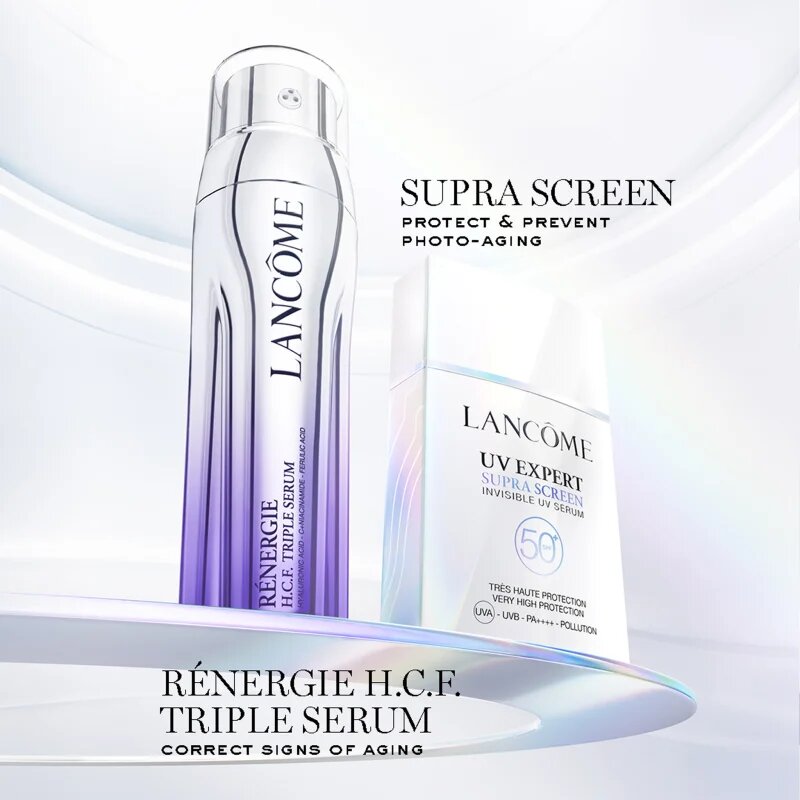 Lancôme UV Expert Supra Screen Invisible bőr szérum SPF 50+ 40 ml