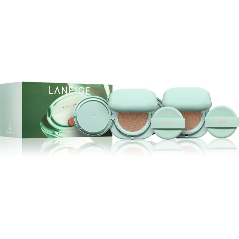 LANEIGE Neo Cushion_Matte kompakt mattító alapozó dupla csomagolás 2x15 g
