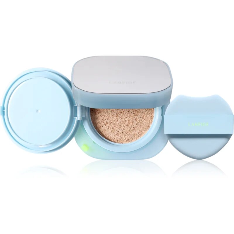 LANEIGE Neo Cushion Mewy kompakt alapozó + utántöltő árnyalat 21W Warm Beige 2x15 g