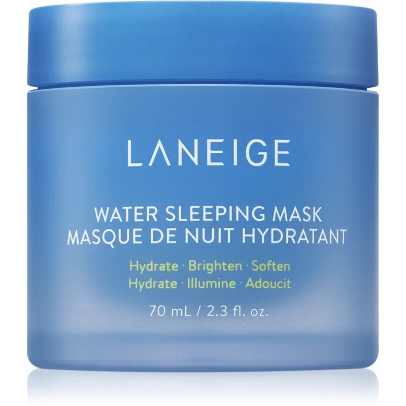 LANEIGE Water Sleeping éjszakai arcmaszk élénk és hidratált bőr 70 ml