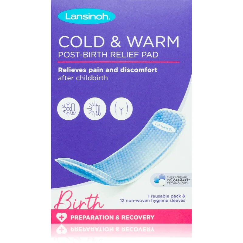 Lansinoh Cold & Warm Post-birth Relief Pad újrahasználható szülés utáni betét 1 db