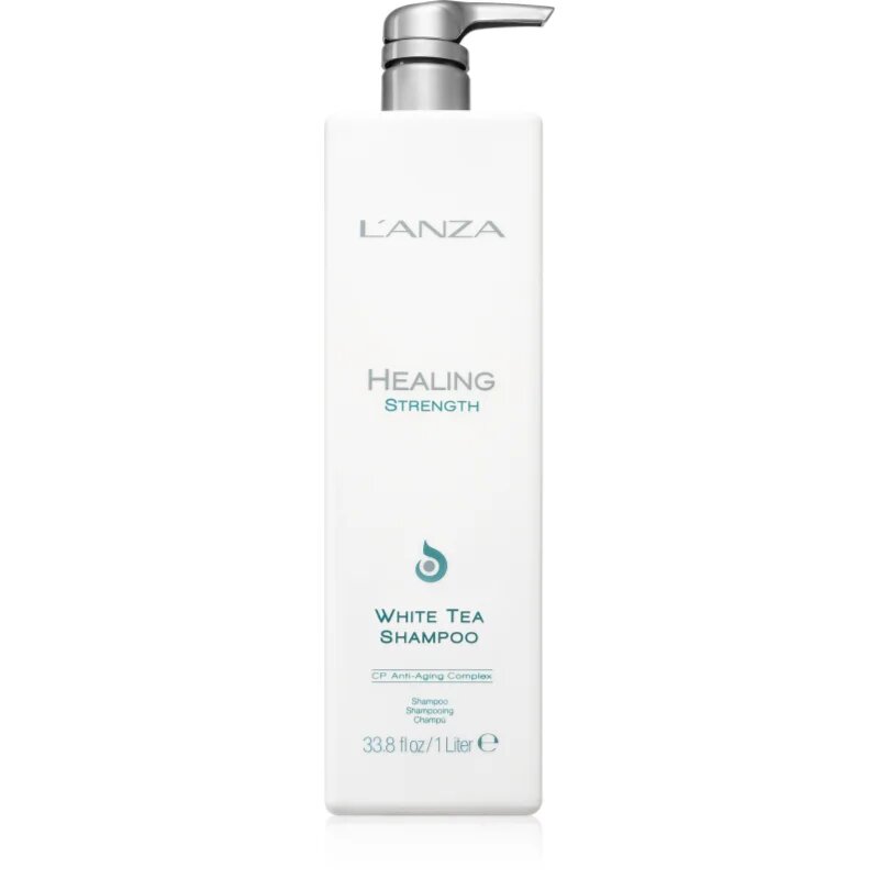 L'anza Healing Strength White Tea Shampoo Sampon finom lesimuló hajra fehér teával 950 ml