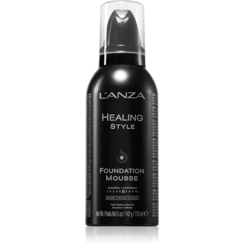 L'anza Healing Style Foundation Mousse hajhab sima és dús styling -ért 142 ml