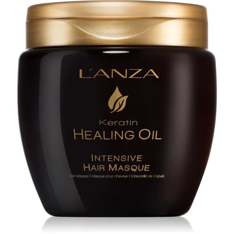 L'anza Keratin Healing Oil Intensive Hair Masque tápláló maszk a puha és fénylő hajért 210 ml