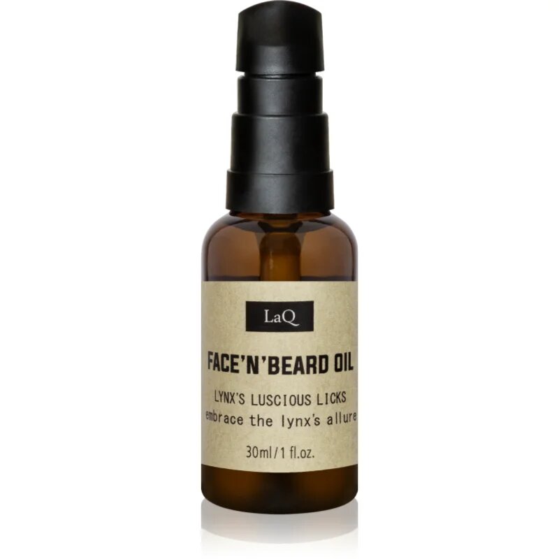 LaQ Lynx From Mountain tápláló olaj hajra és szakállra 30 ml