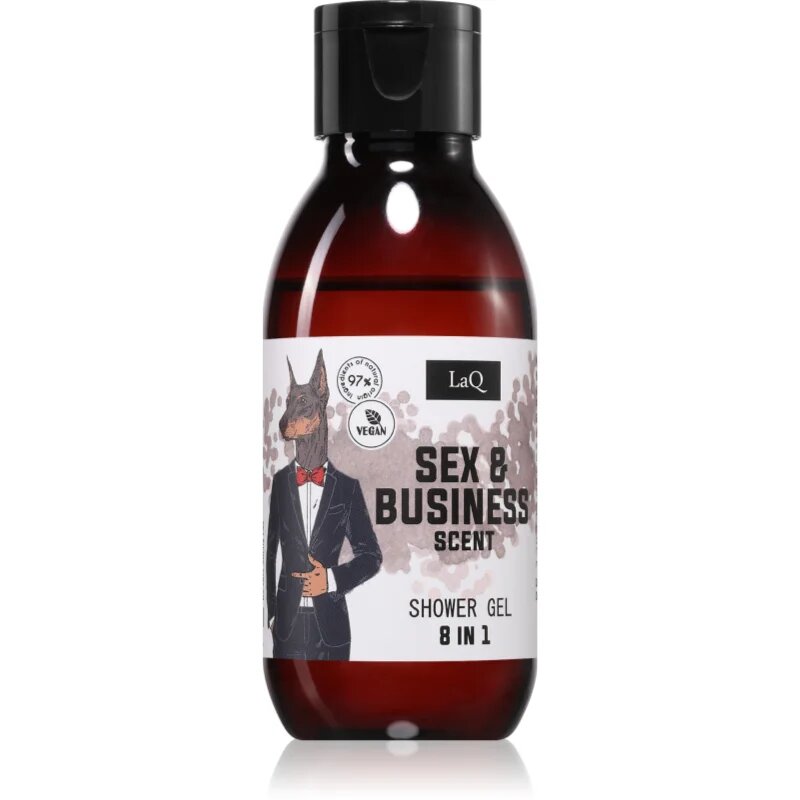 LaQ Sex & Bussiness friss tusfürdő gél 8 in 1 100 ml
