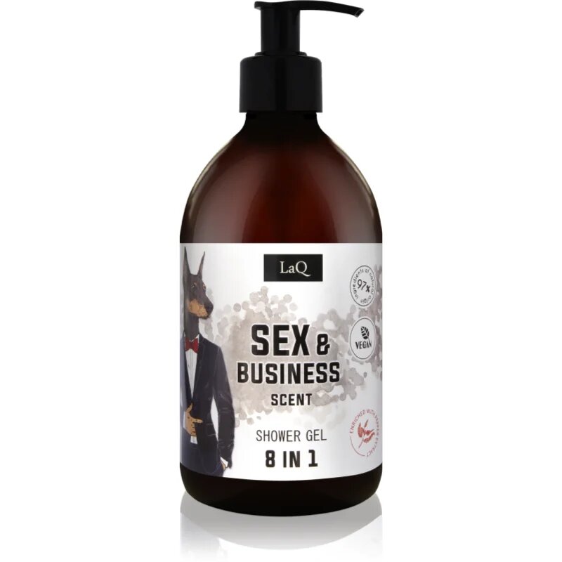 LaQ Sex & Bussiness friss tusfürdő gél 8 in 1 500 ml