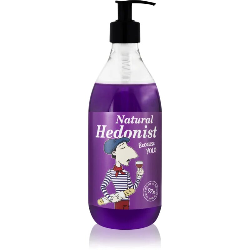 LaQ Shots! Natural Hedonist felfrissítő tusfürdő gél 500 ml