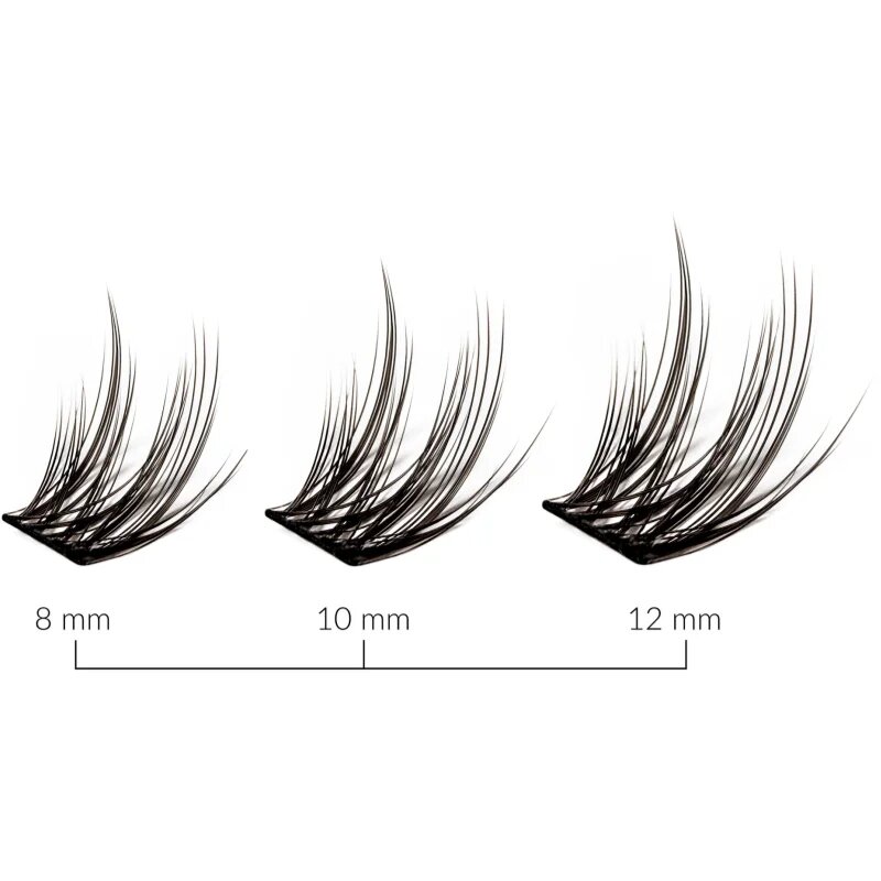 Lash Brow Bonding Eyelashes ragasztható tincses műszempillák Basic 30 db